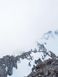 Arête de la Pointe Percée Arête de la Pointe Percée